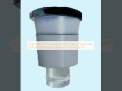 Màu xám nội thất Epoxy cách điện Plug In loại Bushing 35KV En50180-50181 Khóa nửa PT Connector 2#