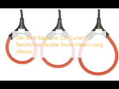 10A-10KA Rogowski Coil Current Transformer Bộ đo điện linh hoạt Thời gian sử dụng dài
