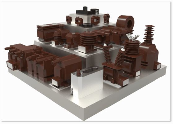 50/60HZ tần số định số biến áp điện áp thấp với dòng điện thứ cấp định số 1A